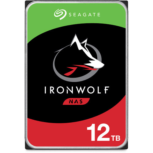Seagate 12TB IronWolf Disco Interno NAS 3.5" 7200 rpm SATA III 4-Pack