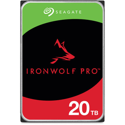 Seagate 20TB IronWolf Pro HDD Interno NAS 3.5" 7200 rpm SATA III 256MB Cache