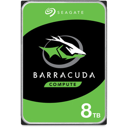 Seagate 8TB BarraCuda SATA III 3.5" 5400 rpm Disco Duro Interno 256MB Cache 190MBs