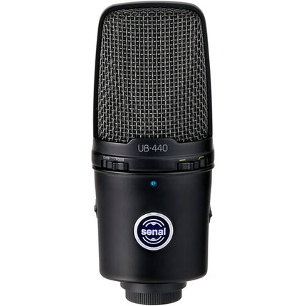 Senal UB-440 Micrófono USB Cardioide con Filtro de Reflexión y Pop Screen