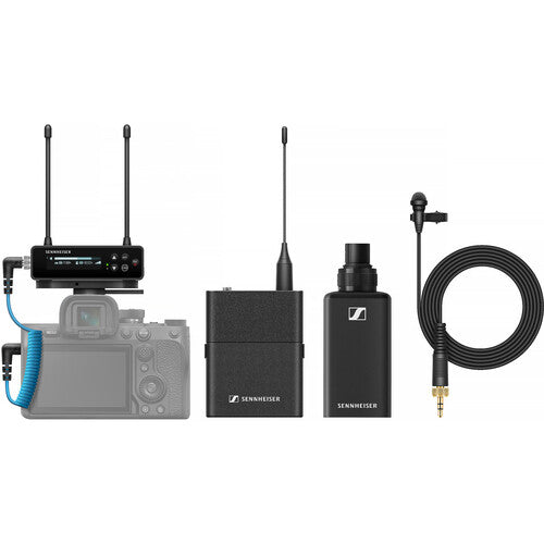 Sennheiser EW-DP Sistema Micrófono Digital Inalámbrico para Dos con Kits Ocultos y Estuche Impermeable