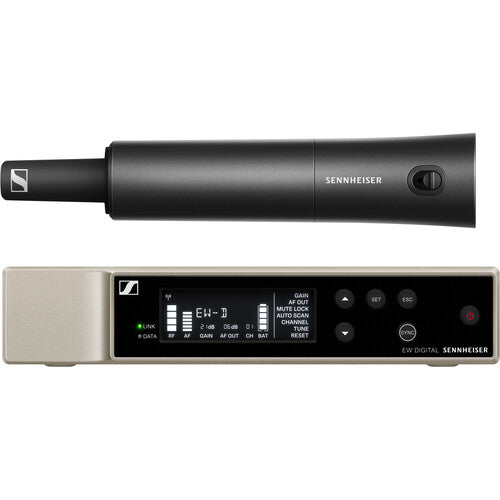 Sennheiser EW-D 835-S Micrófono Inalámbrico Digital Mano con Capsule MMD 835 y Alcance 330 Pies