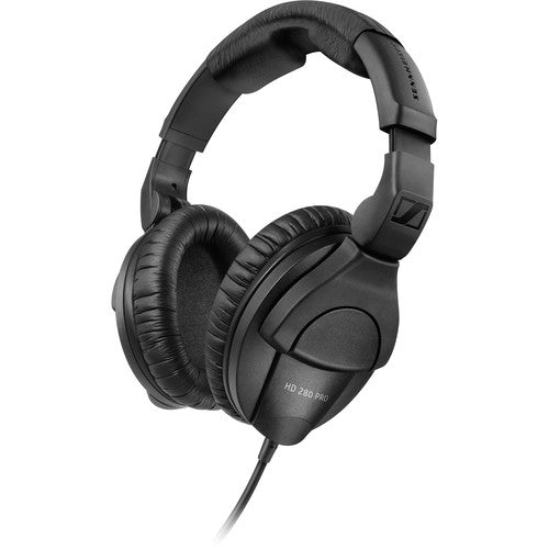 Sennheiser HD 280 Pro Auriculares Circumaurales Cerrados con Almohadillas de Cuero y Estuche