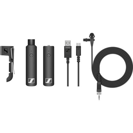 Sennheiser XSW-D Lavalier Sistema Inalámbrico Digital 5h Batería 76 m Alcance Kit Exterior Blanco