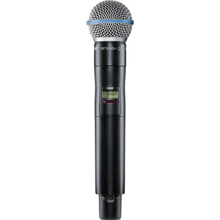 Shure 2CH RECIVR K B58 Transmisor inalámbrico para show 2B network