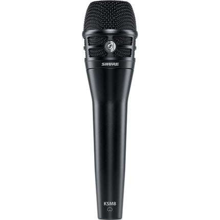 Shure KSM8 Micrófono Dinámico Mano Kit en Vivo con Soporte y Cable 25ft
