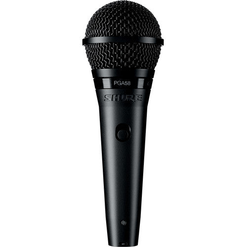 Shure PGA58-QTR Micrófono Cardioide Dinámico Vocal Con Interruptor On/Off