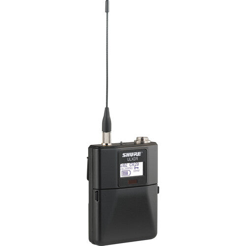Shure ULXD1 Transmisor Inalámbrico Digital con Micrófono MX153 12 Horas Batería