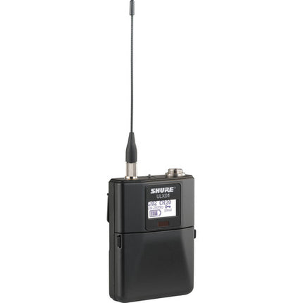 Shure ULX-D Kit inalámbrico digital cuerpo para instrumentos 12 h batería câble incluido