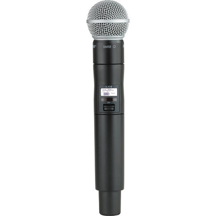 Shure ULXD Micrófono Inalámbrico de Mano SM58 Rango 138 MHz Kit Completo