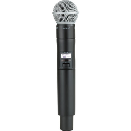 Shure ULXD124D/SM58 Sistema Inalámbrico Dual Canal Banda H50 534-598 MHz