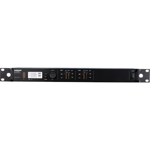 Shure ULXD124D Sistema Inalámbrico Combo Dual Beta 87A 12 Horas de Uso 300 Pies Alcance