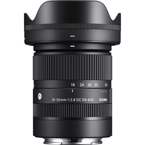 Sigma 18-50mm f/2.8 DC DN Objetivo Sony E con 2 Tarjetas Lexar 256GB UHS-II