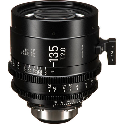 Sigma T2 Set de 2 Lentes Cine FF Alta Velocidad 14mm 135mm Montura PL