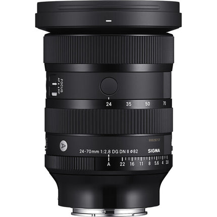 Sigma 24-70mm f2.8 DG DN II Art Objetivo Full-Frame con tarjeta SDXC 256GB UHS-II