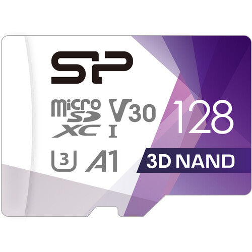 Silicon Power 128GB Superior Pro microSDXC UHS-I Tarjeta con Lector USB-C