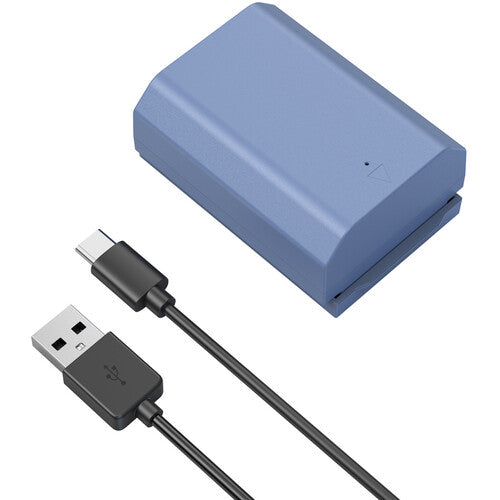 SmallRig NP-FZ100 Kit con 2 Baterías 2400mAh y Cargador USB-C