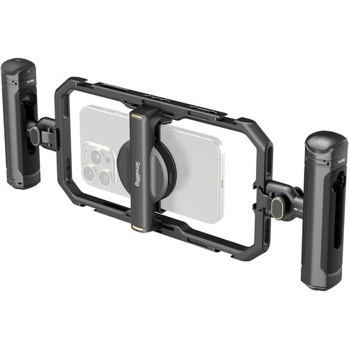 SmallRig Kit de Video para Smartphone Quick Basic Edition con Soporte SSD 2 en 1 MagSafe y Filtro ND Variable