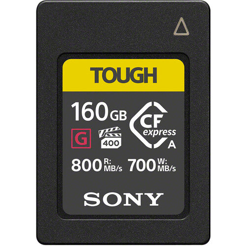 Sony 160GB CFexpress Tipo A TOUGH Tarjeta de Memoria 2-Pack con Lector CFexpress y SD USB-C