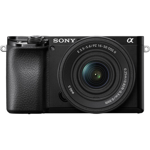Sony a6100 Cámara Sin Espejo 24.2MP 16-50mm II con Bolsa y Tarjeta 64GB