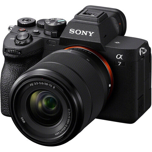Sony a7 IV Cámara Sin Espejo 33MP 4K 60p con Lente 28-70mm y Kit Básico