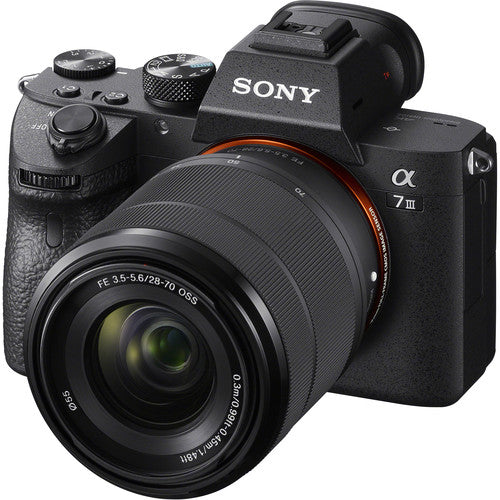 Sony a7 III Cámara sin Espejo 24MP 4K con Lente 28-70mm y Kit Básico