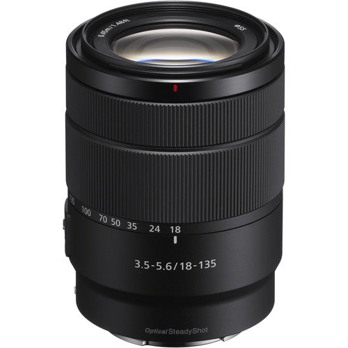 Sony E 18-135mm f3.5-5.6 Objetivo con estabilizador y filtro UV 55mm