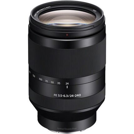Sony FE 24-240mm f3.5-6.3 OSS Lente Full Frame Estabilización y Filtro UV 72mm