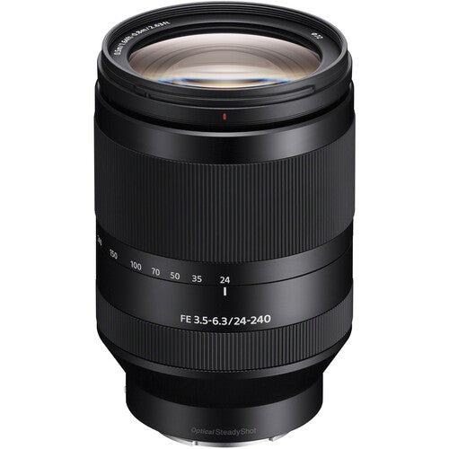 Sony FE 24-240mm f3.5-6.3 OSS Lente Full Frame Estabilización y Filtro UV 72mm