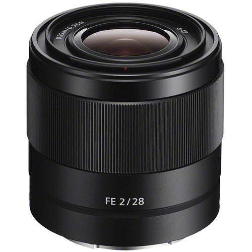 Sony FE 28mm f/2 Objetivo E-Mount Full Frame con Kit de Filtro UV 49mm