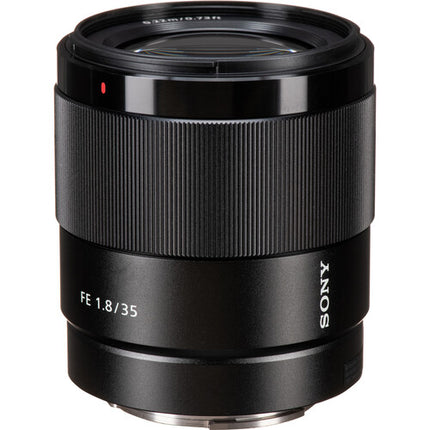 Sony FE 35mm f/1.8 Objetivo Full Frame con Filtro UV 55mm Kit de Limpieza