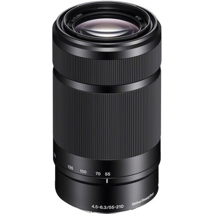 Sony E 55-210mm f4.5-6.3 OSS Objetivo con Filtro UV 49mm Kit Negra