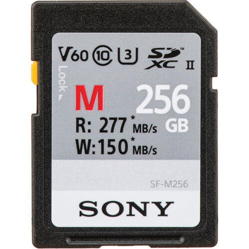Sony 256GB SF-M UHS-II Tarjeta de Memoria SDXC Velocidad 277MB/s 2-Pack