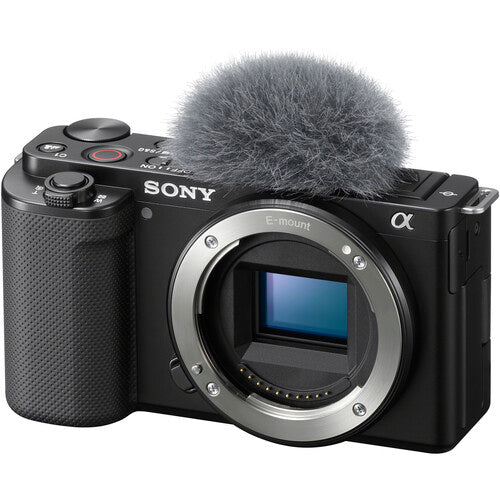 Sony ZV-E10 Cámara Sin Espejo 24.2MP 4K30p con Lente 10-20mm f/4 Kit Streaming