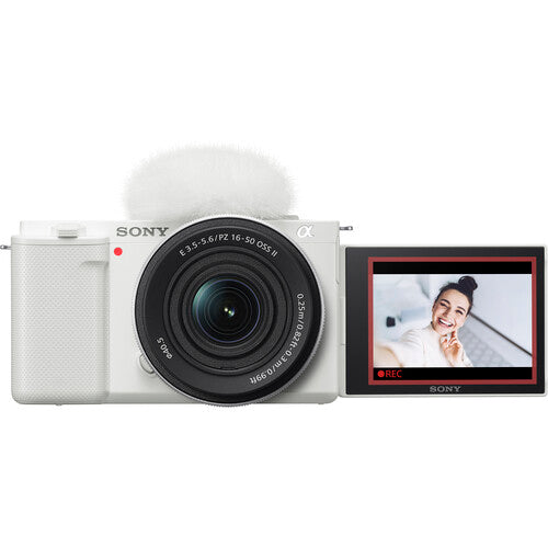 Sony ZV-E10 Cámara sin Espejo 24.2MP UHD 4K 16-50mm con Bolsa y SD 128GB