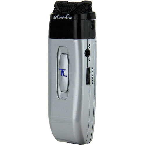 TeachLogic IRT-60N Sapphire Micrófono Infrarrojo Kit Batería 8 Horas Cargador de Pared