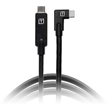Tether Tools TetherPro Cable USB-C 15' Negro con Soporte para Cámara y Cable