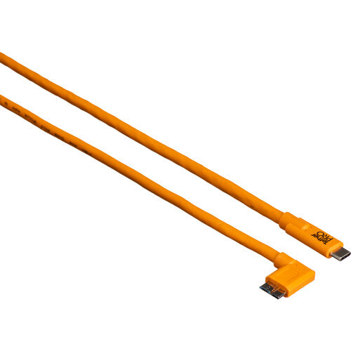 Tether Tools TetherPro Cable USB Tipo C a Micro USB 3.0 4.5m Placa Rapid Release