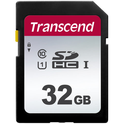 Transcend 32GB 300S UHS-I Tarjeta de Memoria SDHC Clase 10 3 Pack