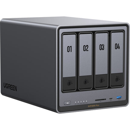 UGREEN 32TB NASync DXP4800 Plus 4-Bahías NAS con 8GB RAM 128GB SSD