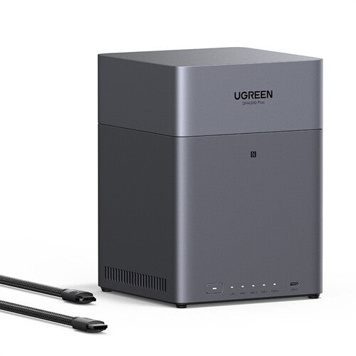 UGREEN 32TB DH4300 Plus 4-Bahías NAS con 4x8TB 5640rpm SATA III