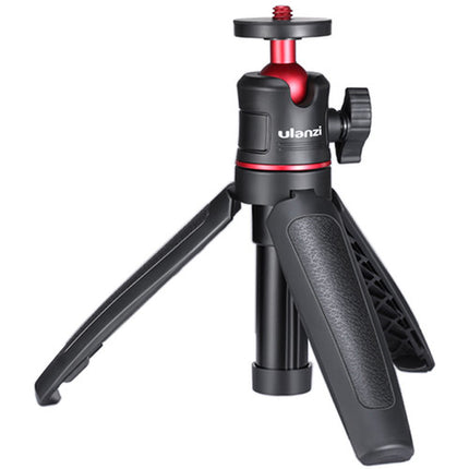 Ulanzi MT-08 Trípode Mini Extensible con Soporte para Smartphone 5.1-9.27" y 2 Monturas de Zapata Fría