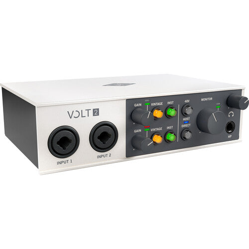 Universal Audio Volt 2 Interfaz de Audio USB-C 24-Bit 192 kHz con Kit de Mezcla