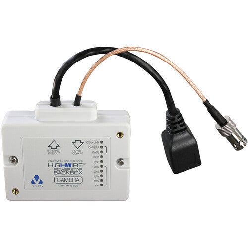 Veracity HIGHWIRE Powerstar Caja para Cámara y Unidad Base Ethernet sobre Coax 1600FT 25W PoE