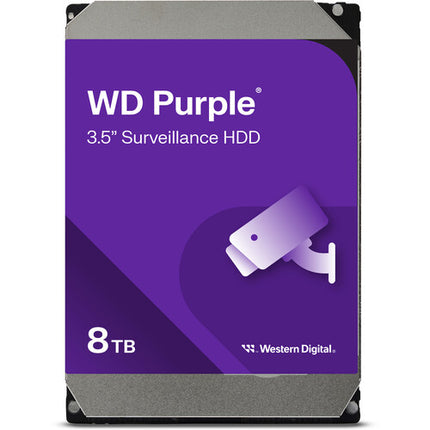 WD 8TB Purple Disco Duro Interno 3.5" SATA III 5640 rpm 256MB Cache