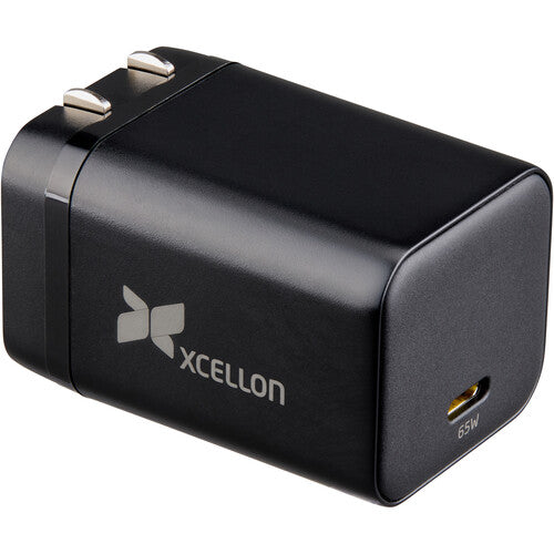 Xcellon PDG-165 Cargador USB-C GaN 65W con Cable 3.3' de 240W