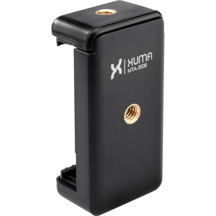 Manfrotto Compact Advanced Trípode de Aluminio 65 Pulgadas y Soporte para Smartphone Xuma Negro