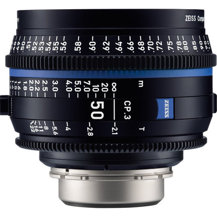 ZEISS CP.3 Kit de 3 lentes Prime EF Mount Full Frame T2.1 Feet